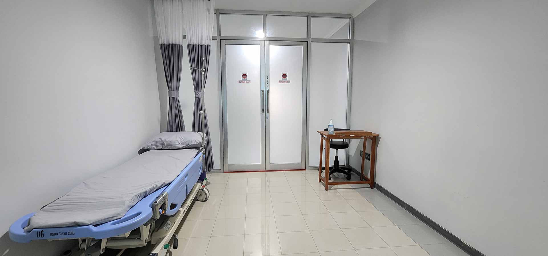 Ruang Serah Terima pada Bogor Pain Center.